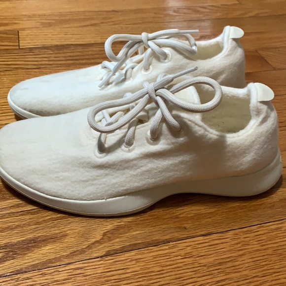 allbirds Shoes - White Allbirds - Wool Runners
